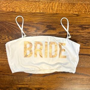 Show Me Your Mumu Bride Swim Top
